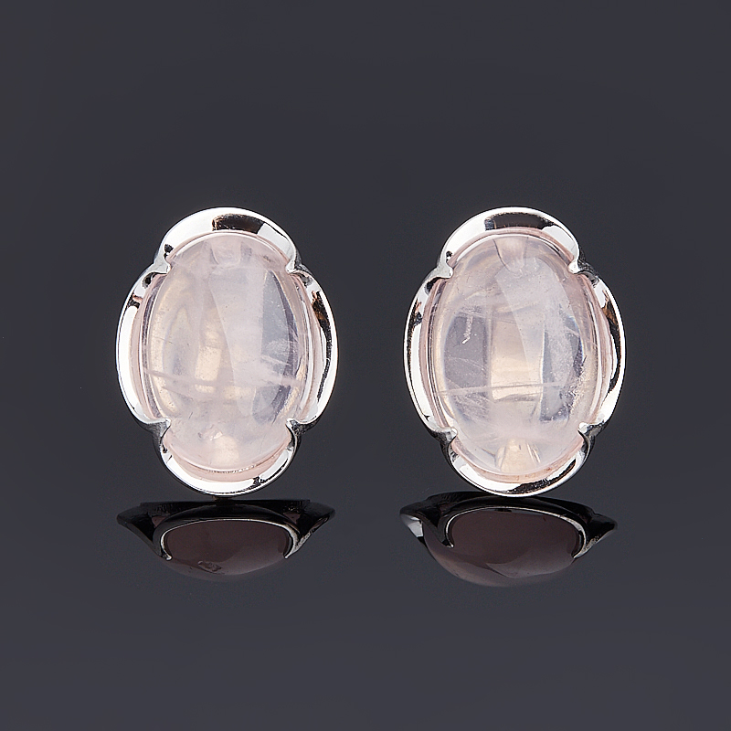 

Серьги розовый кварц (серебро 925 пр.)