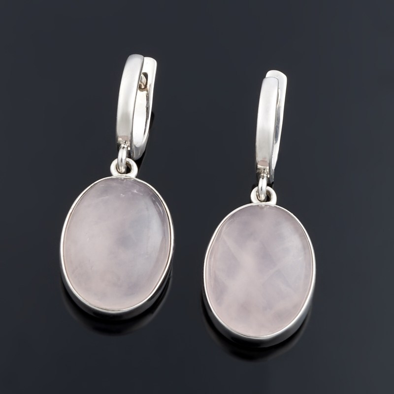 

Серьги розовый кварц (серебро 925 пр.)