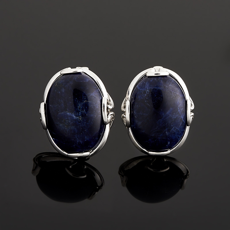 

Серьги содалит (серебро 925 пр.)