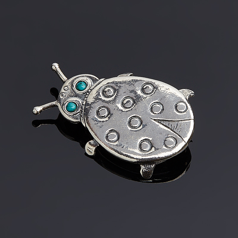 

Брошь бирюза (серебро 925 пр.)