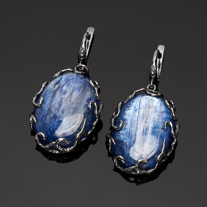 

Серьги кианит синий (серебро 925 пр.)
