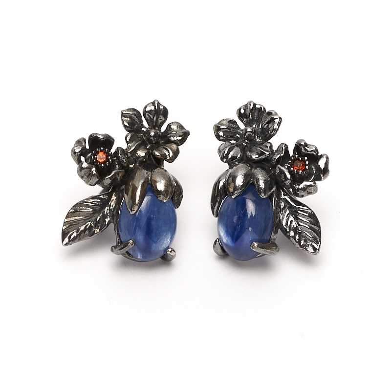 

Серьги кианит синий (серебро 925 пр.)