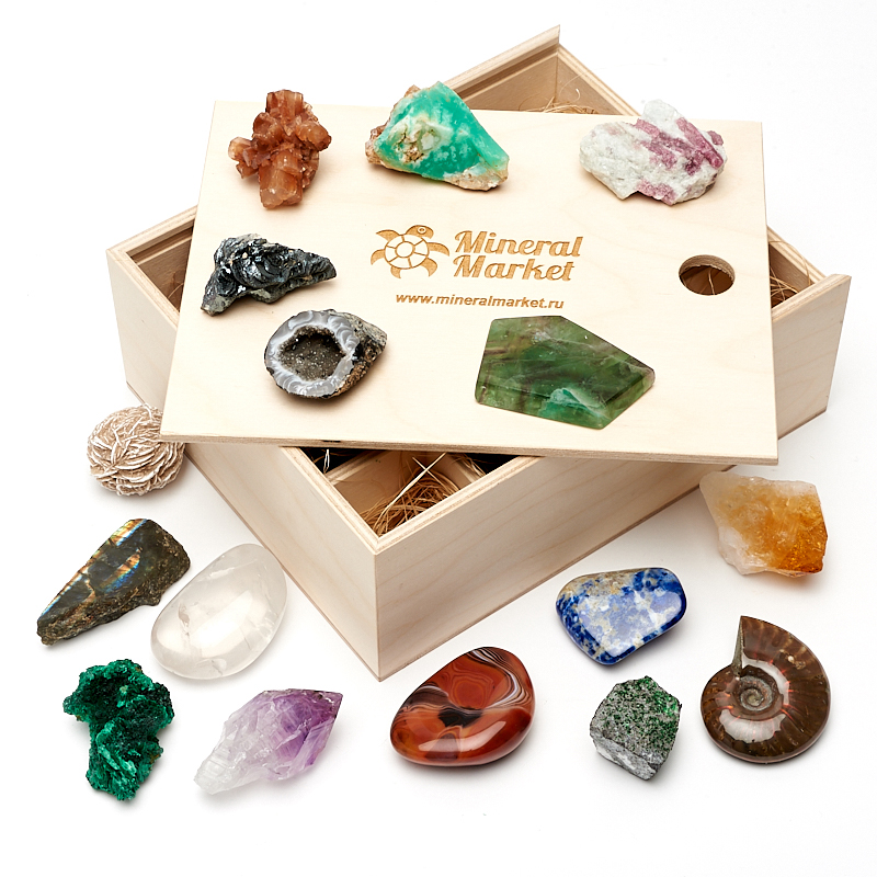 Коллекция самоцветов. Набор камней и минералов. Коллекционные камни. Коллекция камней. Набор минералов для детей.