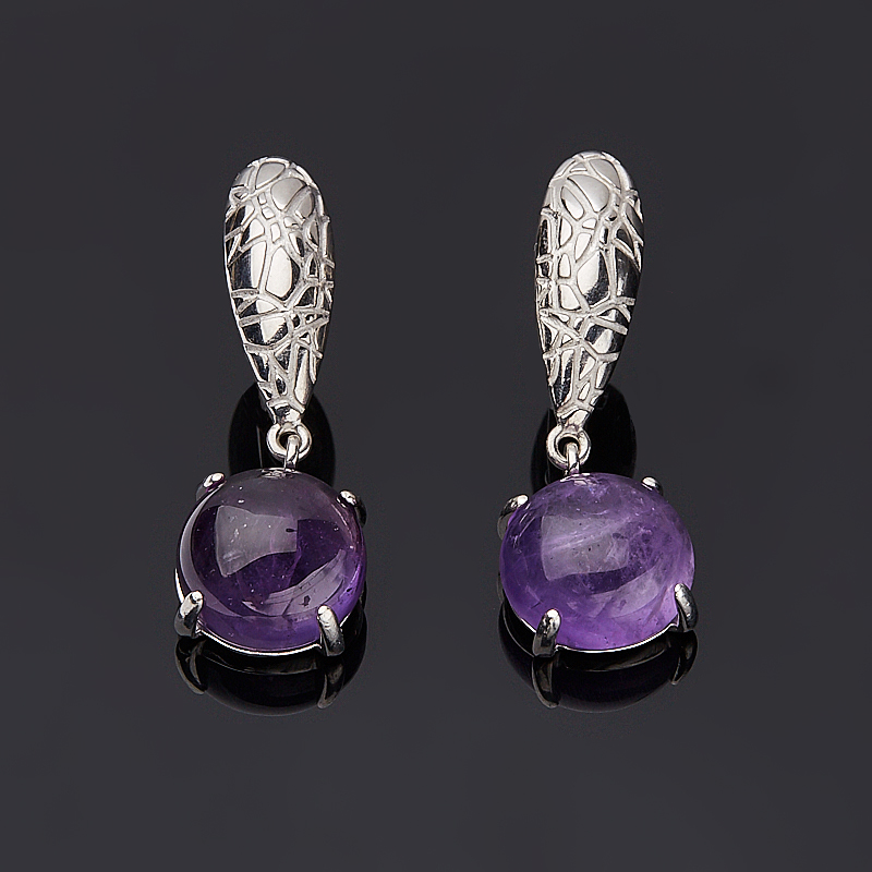 

Серьги аметист (серебро 925 пр.)