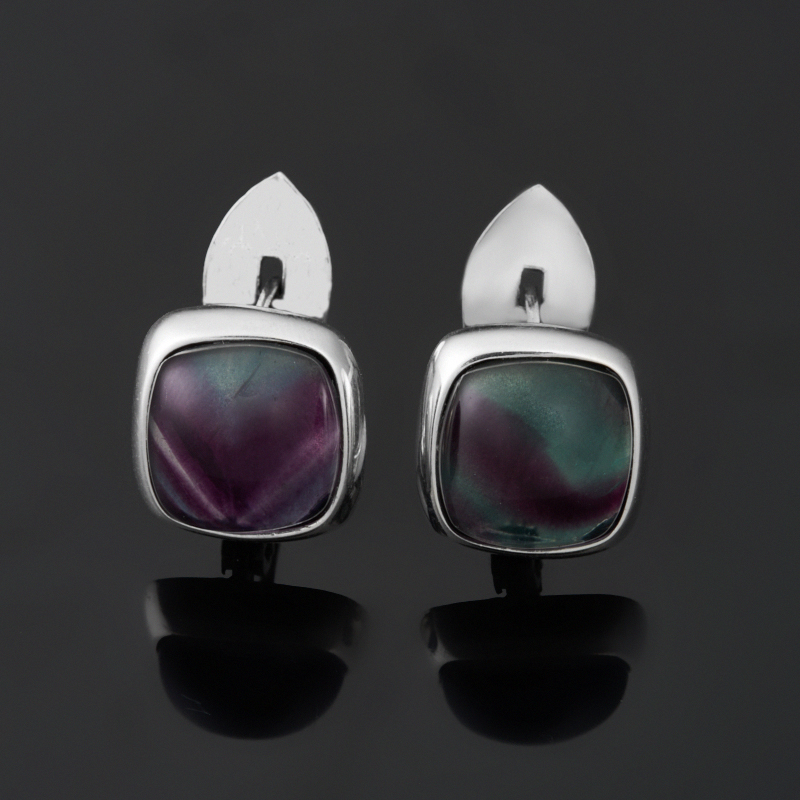 

Серьги флюорит (серебро 925 пр.)