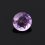 Огранка аметист Бразилия круглая 2 мм (1 шт)
