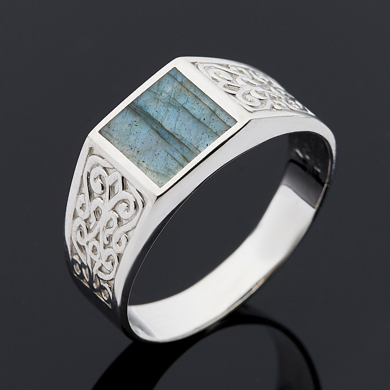 

Кольцо лабрадор (серебро 925 пр.) размер 21