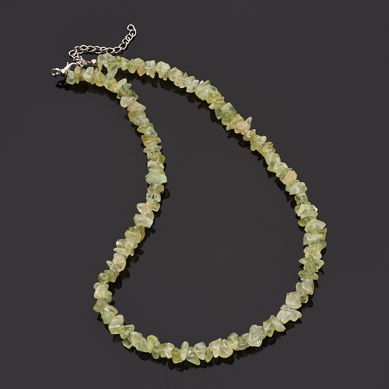 

Бусы пренит 49-55 см (биж. сплав)