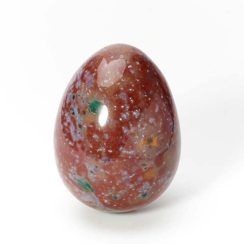 Яйцо яшма пестроцветная Мадагаскар 5,5 см