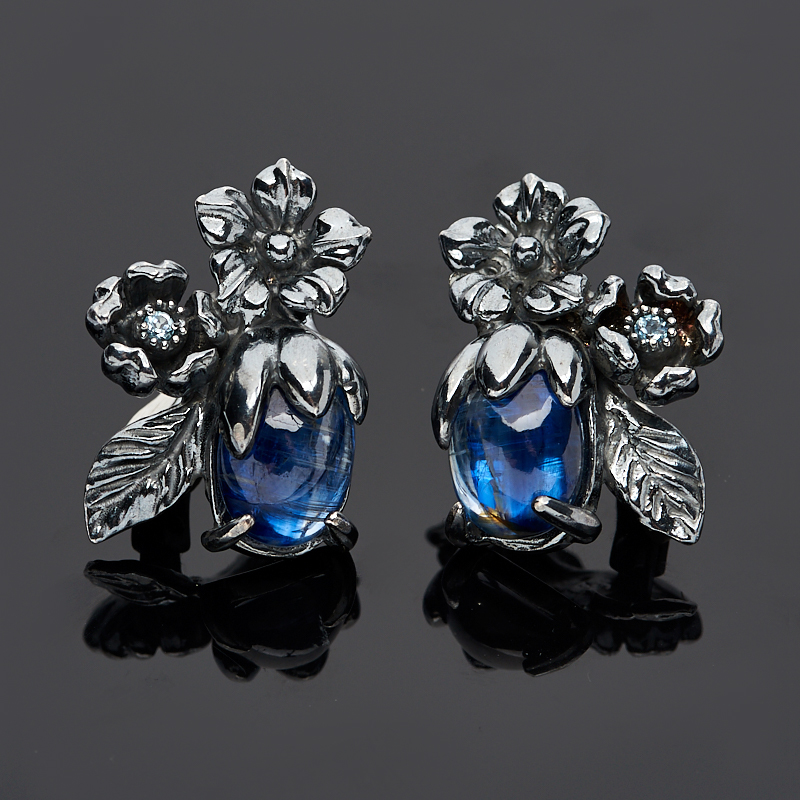 

Серьги кианит синий (серебро 925 пр.)