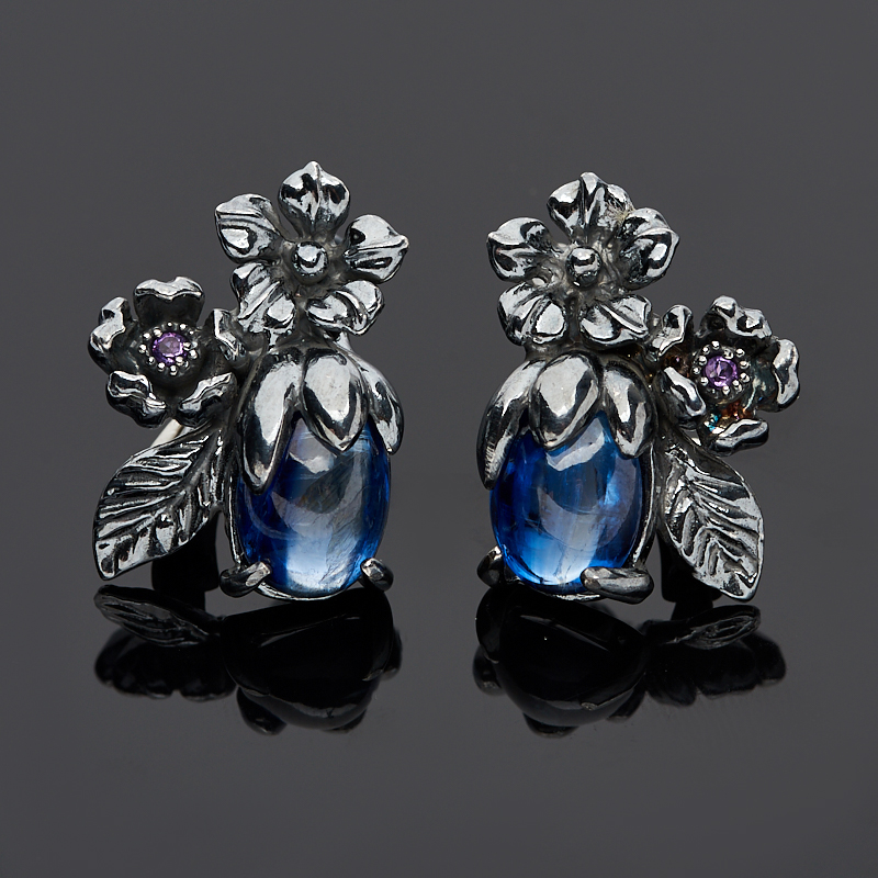 

Серьги кианит синий (серебро 925 пр.)