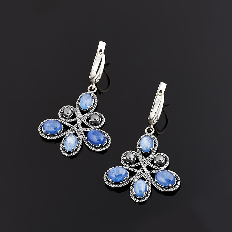 

Серьги кианит синий (серебро 925 пр.)
