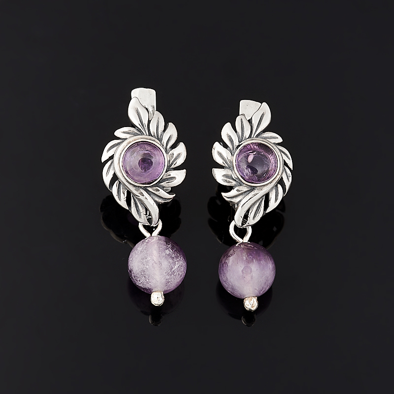 

Серьги аметист (серебро 925 пр.)