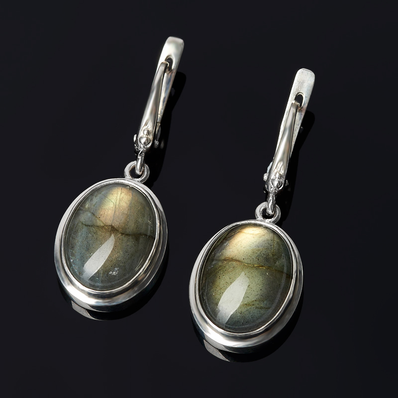 

Серьги лабрадор (серебро 925 пр.)