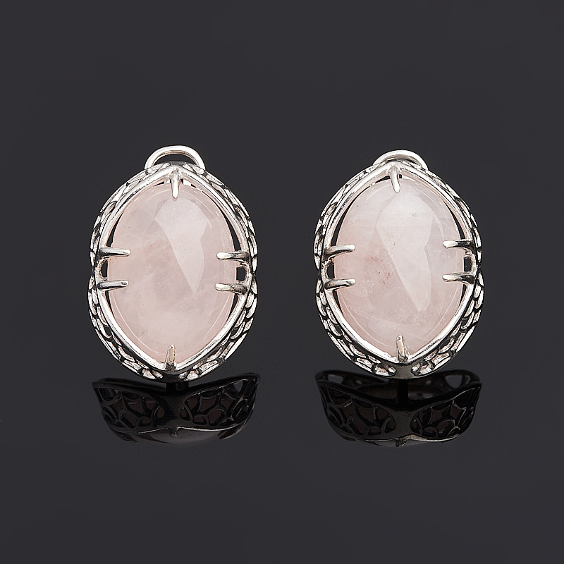 

Серьги розовый кварц (серебро 925 пр.)