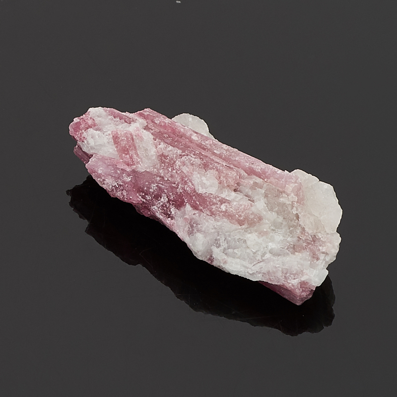 Образец турмалин розовый (рубеллит) Бразилия (в породе) (2,5-3 см) (1 шт)