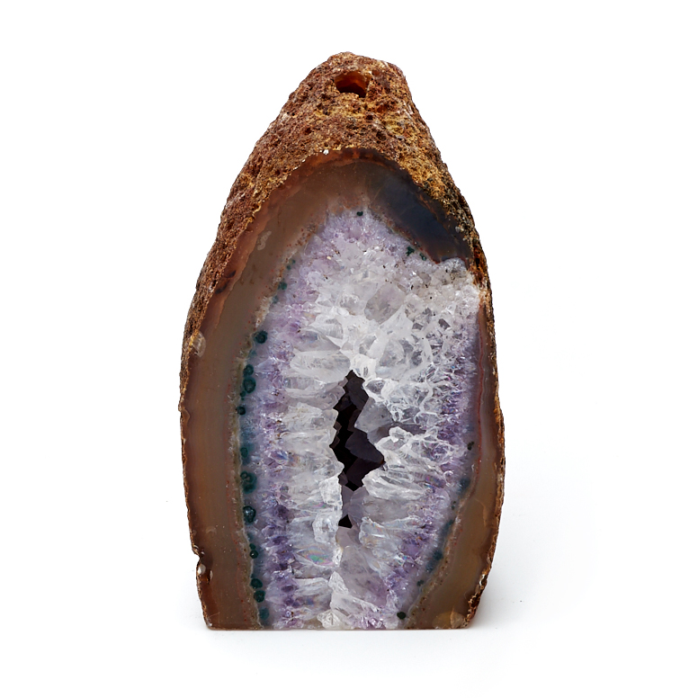 

Жеода агат серый S