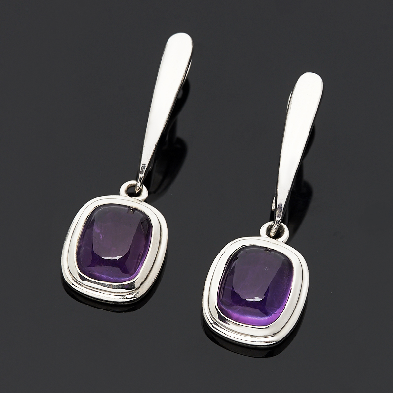 

Серьги аметист (серебро 925 пр.)