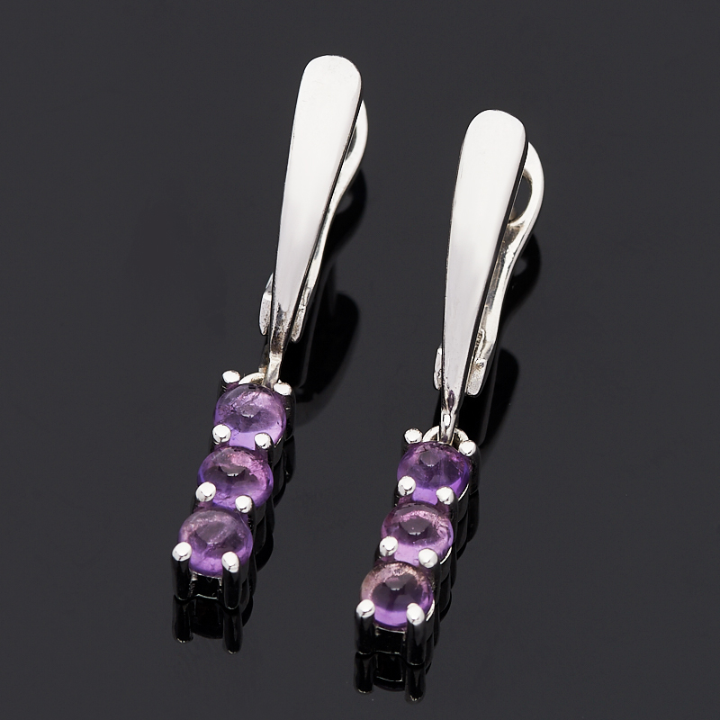 

Серьги аметист (серебро 925 пр.)