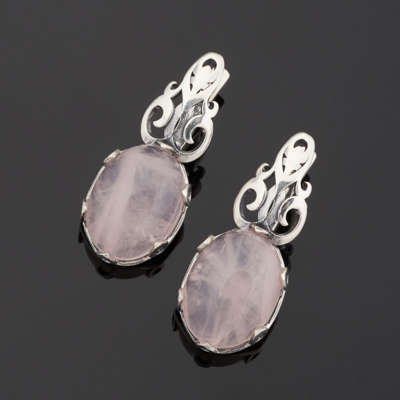 

Серьги розовый кварц (серебро 925 пр.)