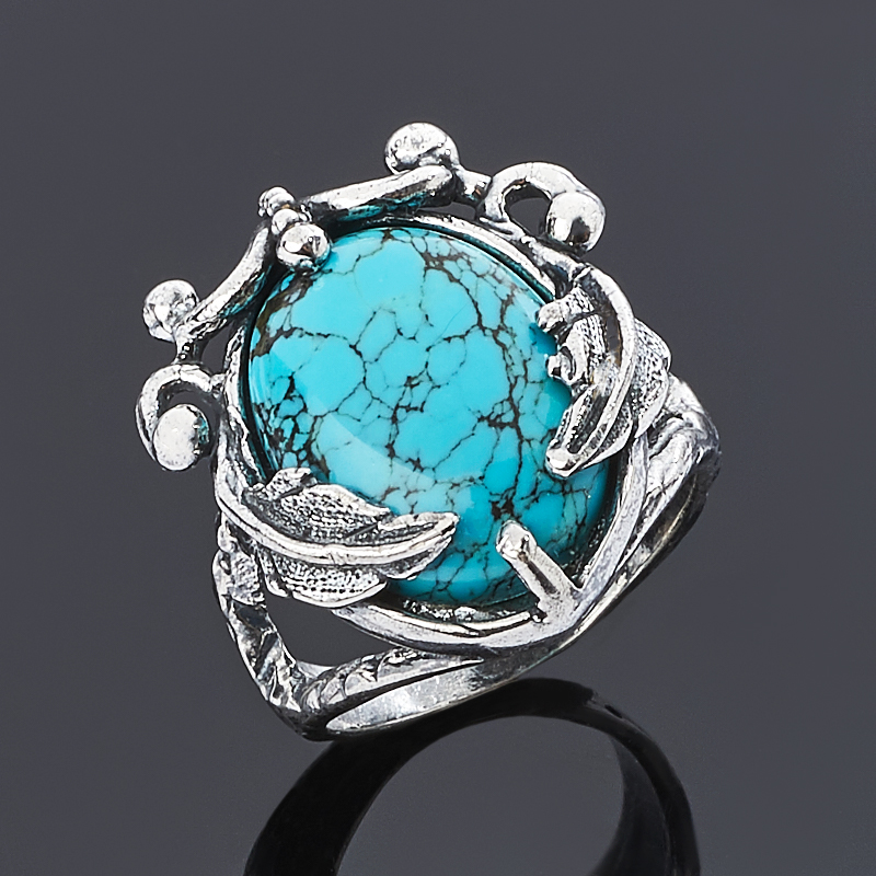 

Кольцо бирюза (серебро 925 пр.) размер 16,5