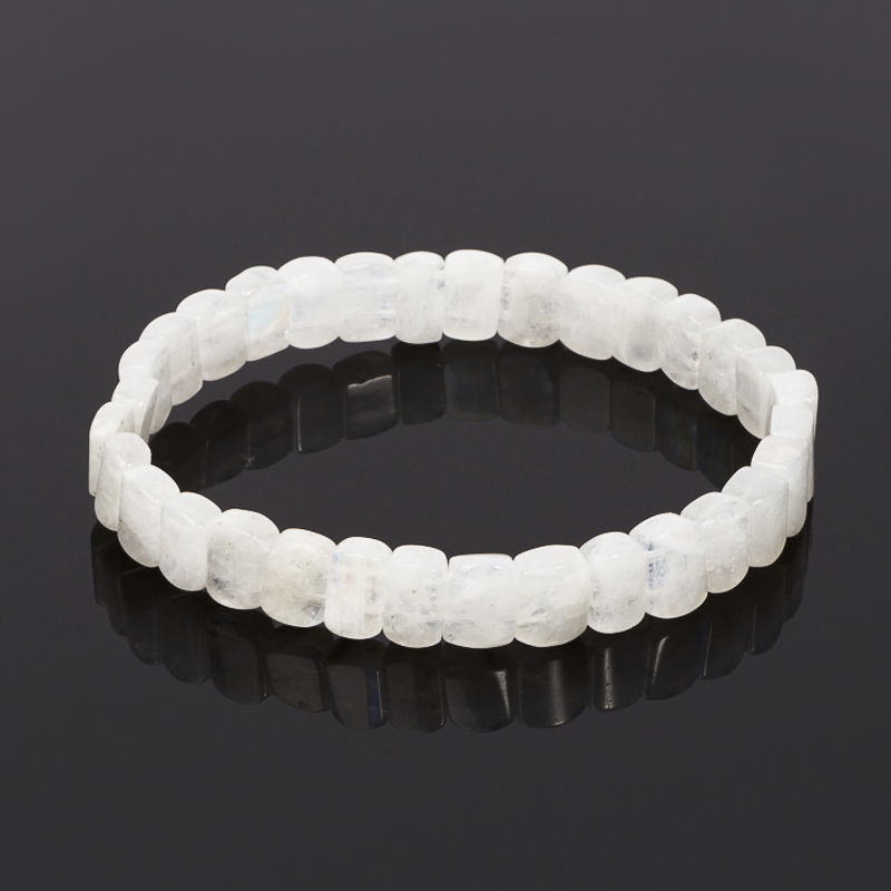 

Браслет лунный камень (адуляр) 17 см