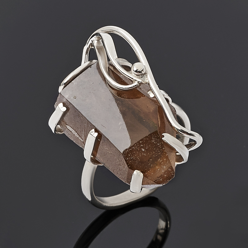 

Кольцо раухтопаз (нейзильбер) размер 18