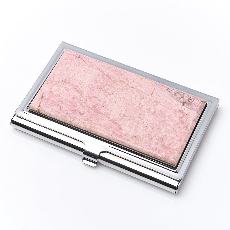 

Визитница родонит 6х9,5 см