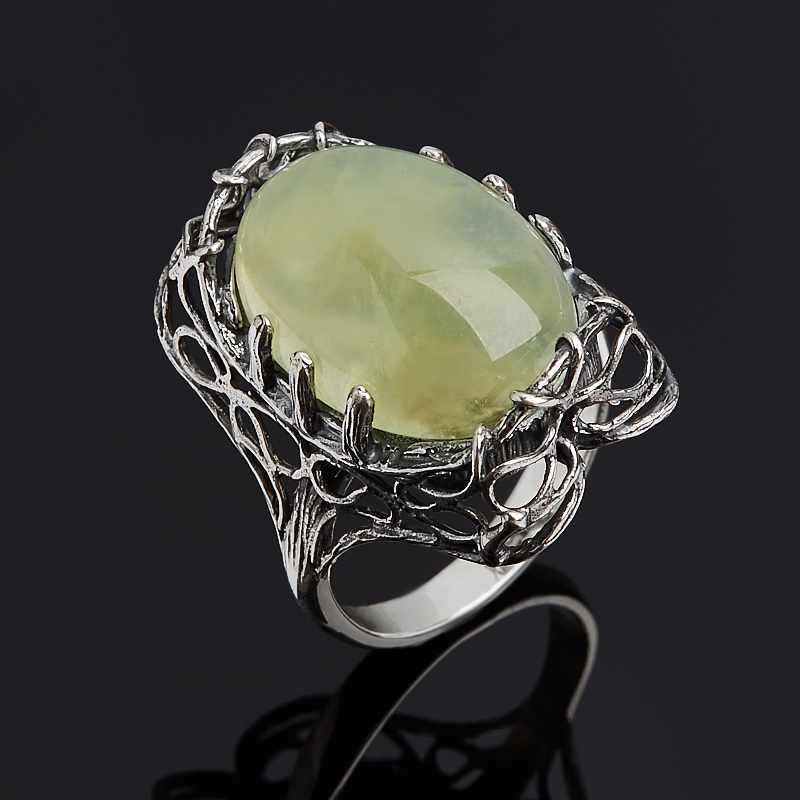 

Кольцо пренит (серебро 925 пр. оксидир.) размер 18