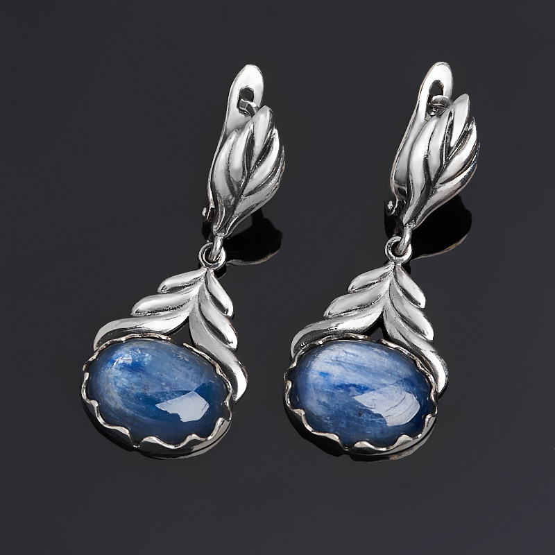 

Серьги кианит синий (серебро 925 пр. оксидир.)