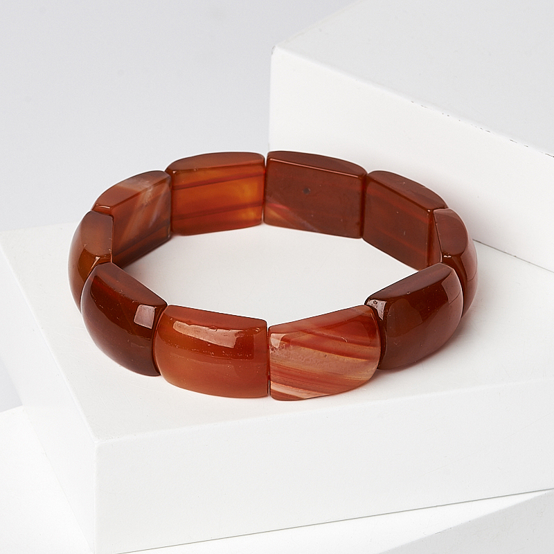 

Браслет сердолик 17 см