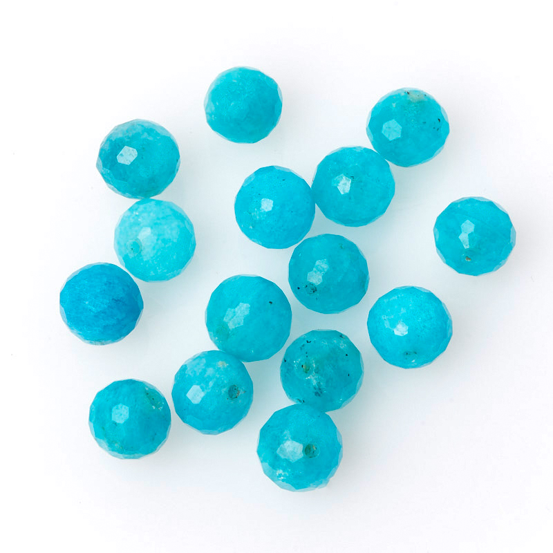 

Бусина амазонит шарик 6 мм огранка (1 шт)