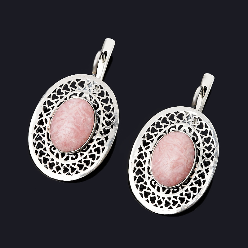 

Серьги родохрозит (серебро 925 пр.)
