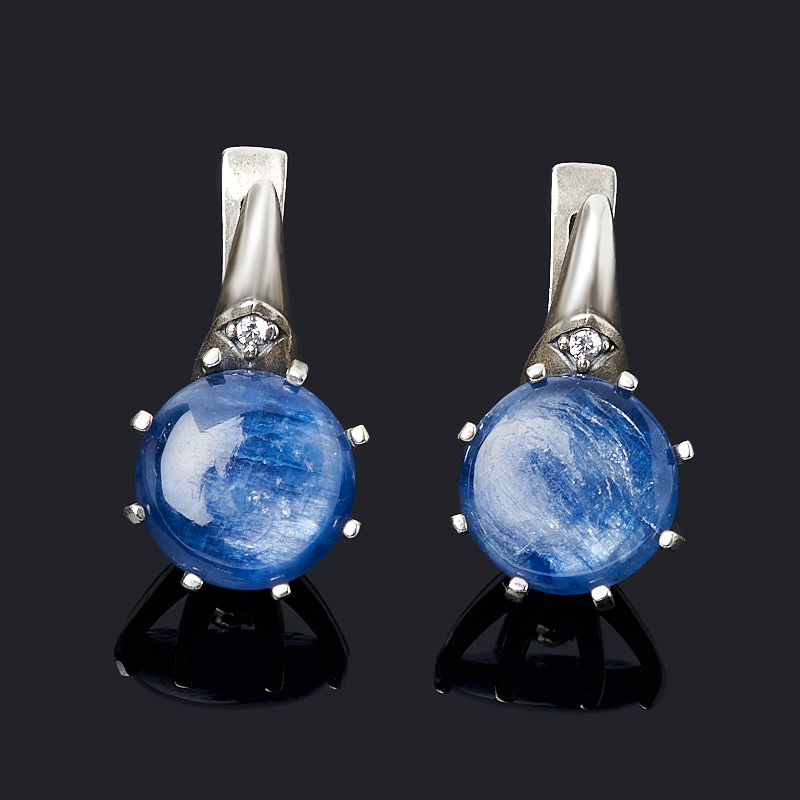 

Серьги кианит синий (серебро 925 пр. оксидир.)