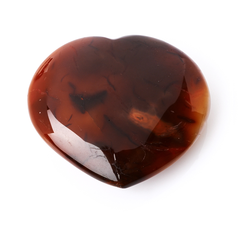 

Сердечко сердолик 7 см