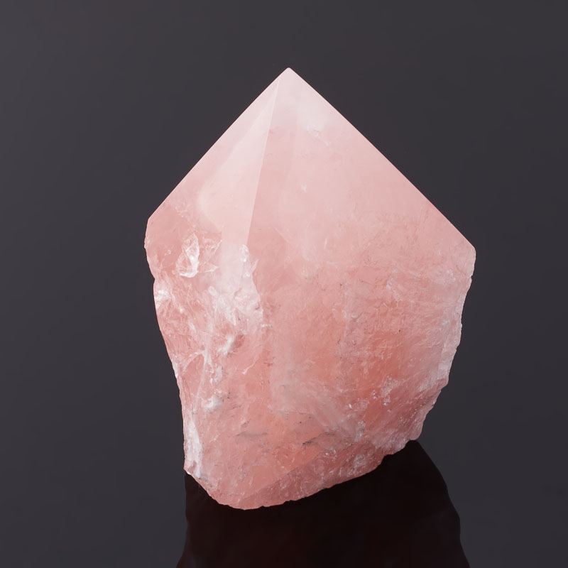 

Кристалл розовый кварц S