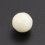Бусина перламутр белый Индонезия шарик 6 мм огранка (1 шт)