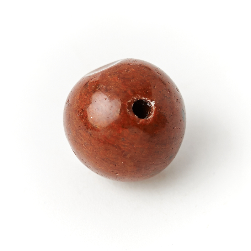 Бусина обсидиан коричневый Армения шарик 6-6,5 мм (1 шт)