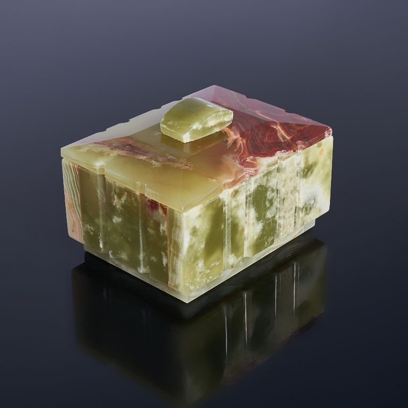 

Шкатулка оникс мраморный 10х7,5х7 см