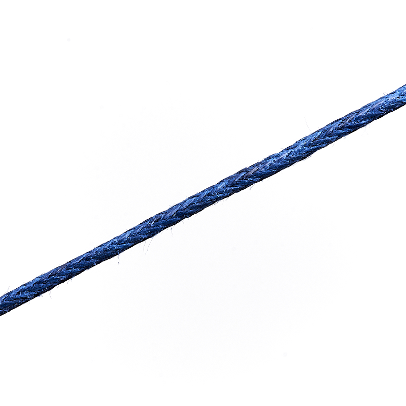 Шнурок (текстиль) (синий) 70 см