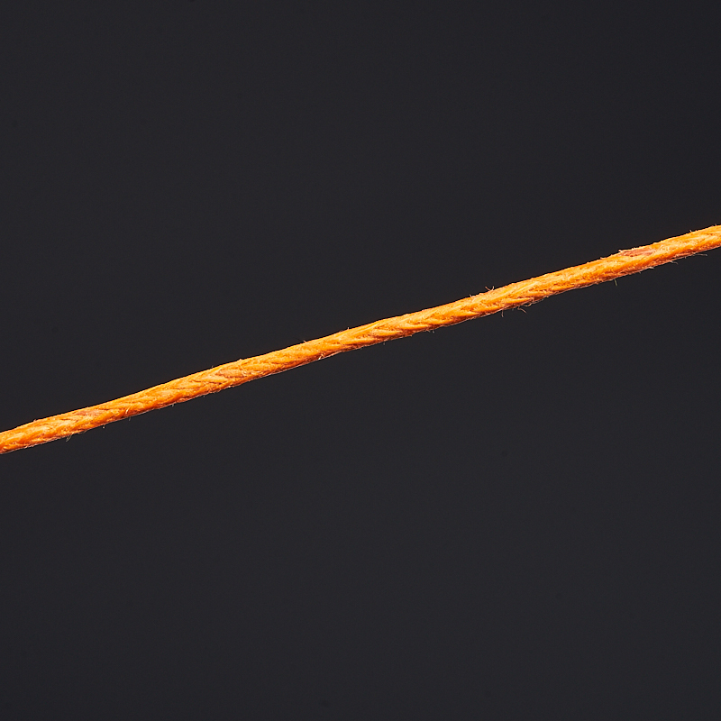 Шнурок (текстиль) (оранжевый) 70 см