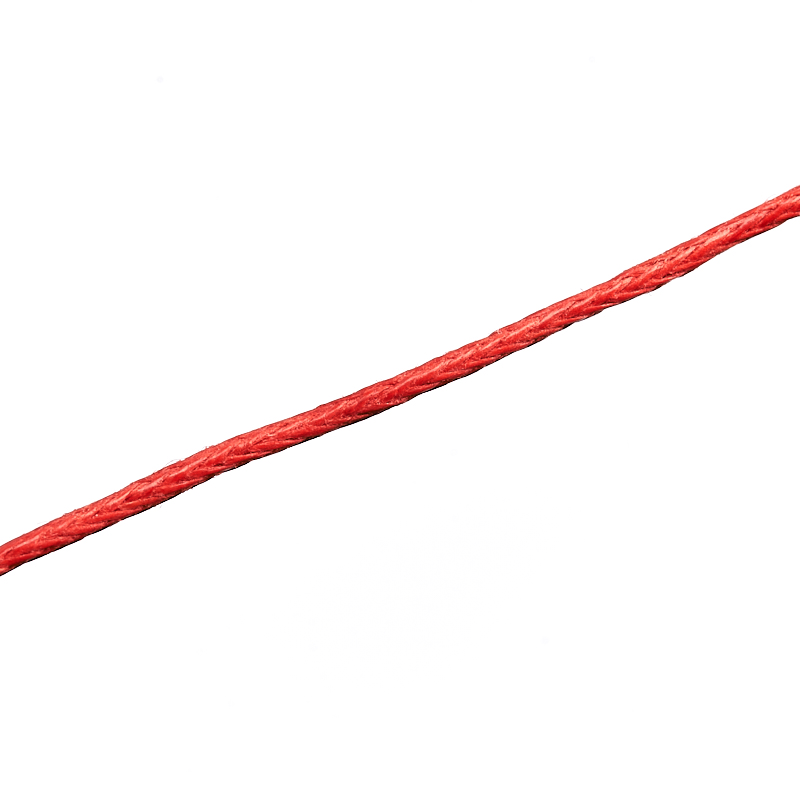Шнурок (текстиль) (красный) 70 см