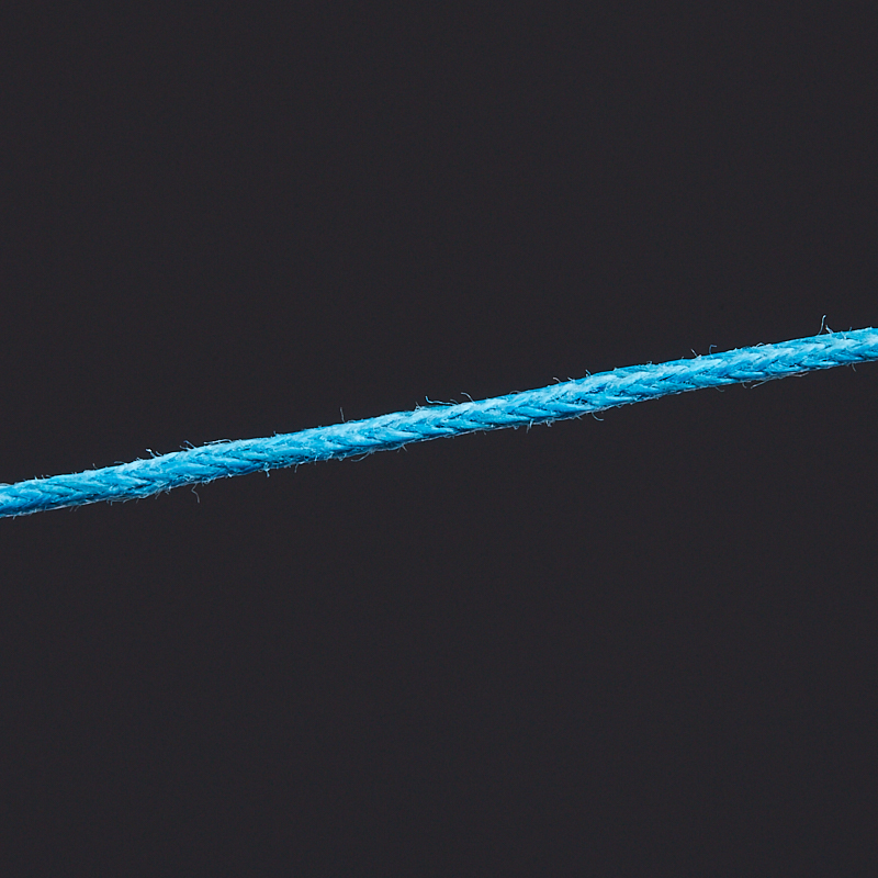 Шнурок (текстиль) (голубой) 70 см