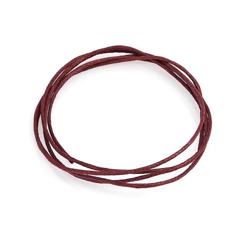 Шнурок (текстиль) (бордовый) 70 см