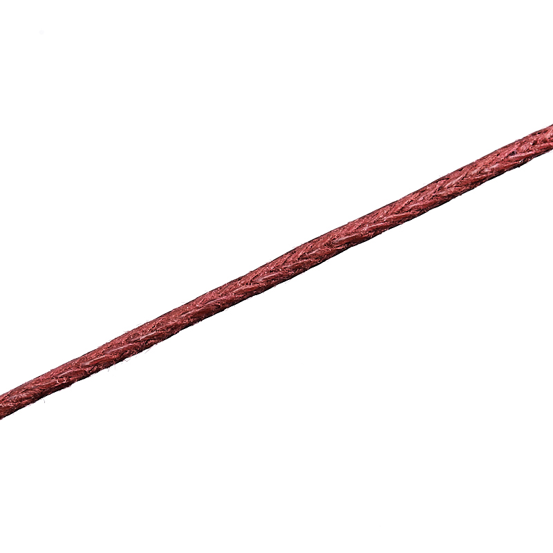 Шнурок (текстиль) (бордовый) 70 см