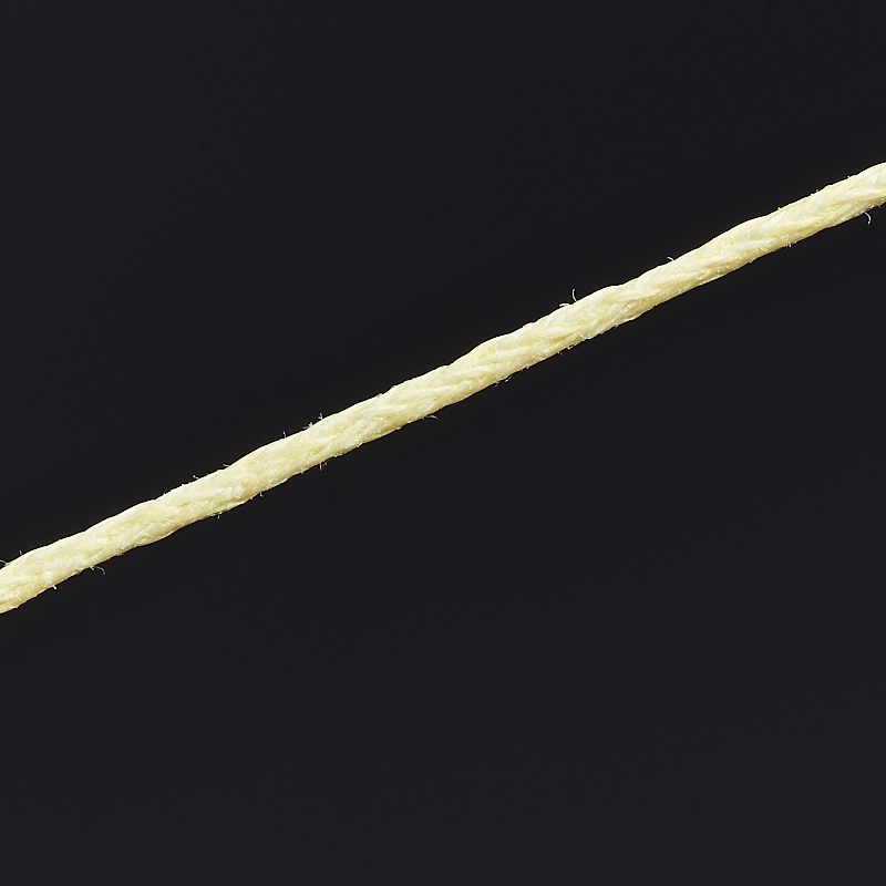 Шнурок (текстиль) (желтый) 70 см