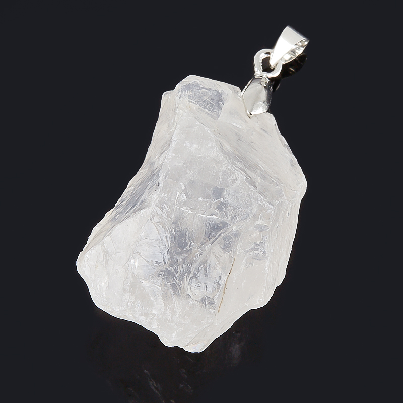 Кулон горный хрусталь Бразилия (биж. сплав) кристалл 4-5 см