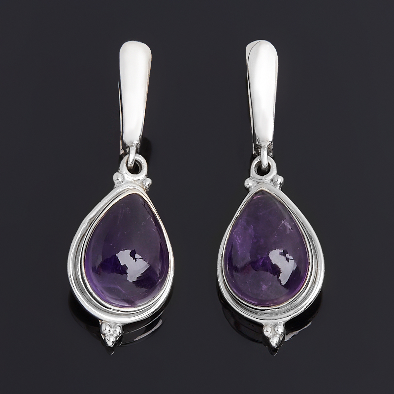 

Серьги аметист (серебро 925 пр.)