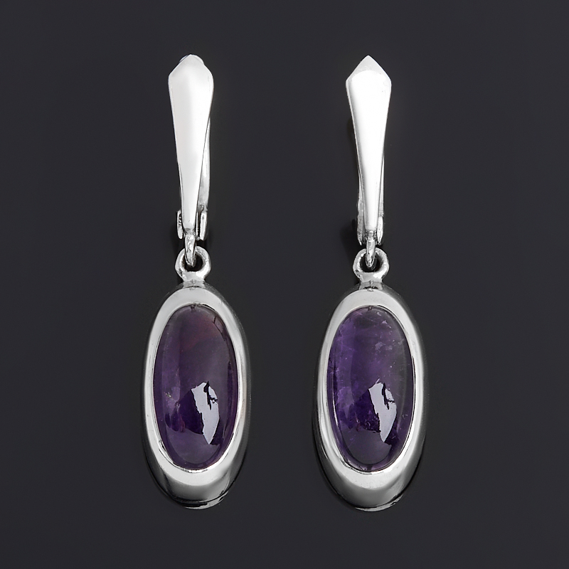 

Серьги аметист (серебро 925 пр.)