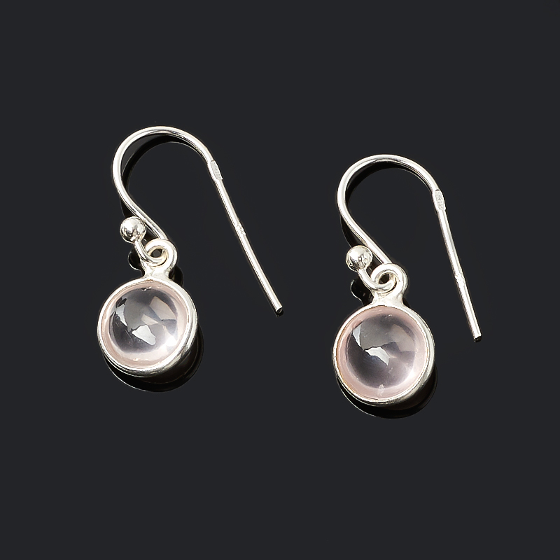 

Серьги розовый кварц (серебро 925 пр.)